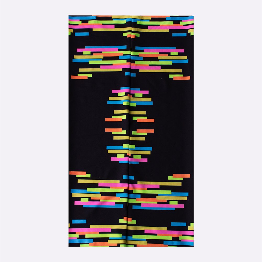 Bandana HUPI Run Colors Preto