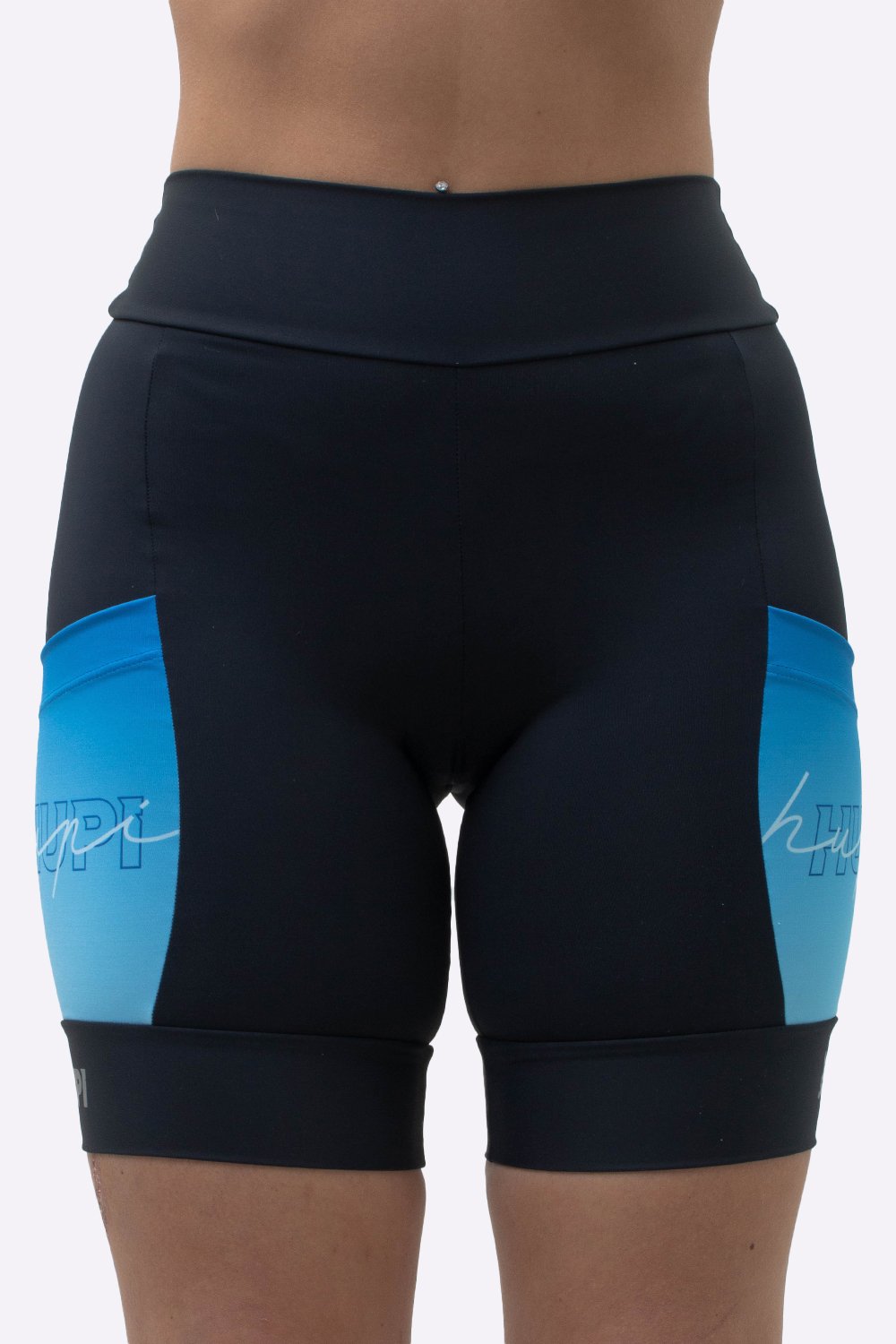 Bermuda Compressão Feminina HUPI Longa Colors Azul