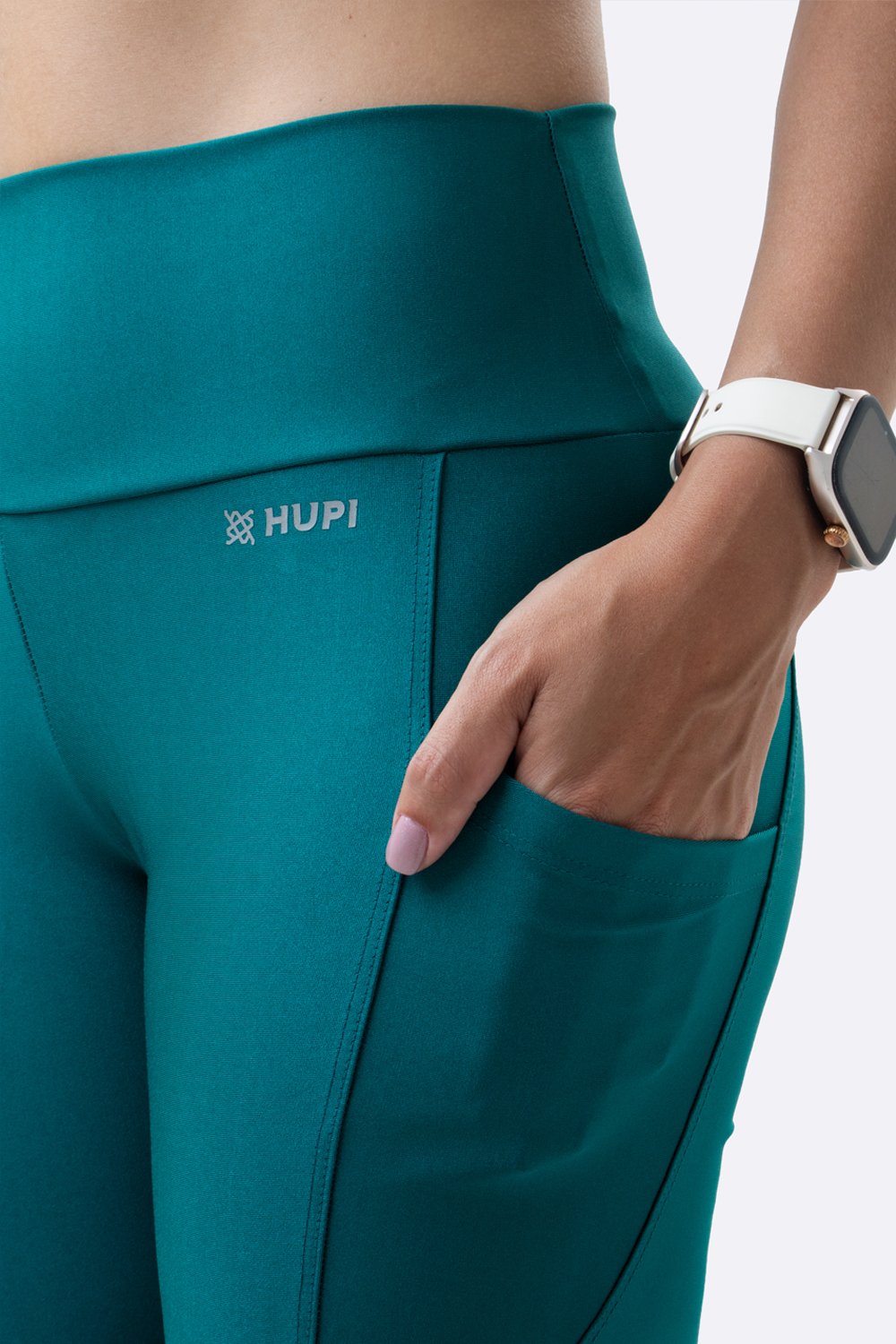 Bermuda Fitness Feminina HUPI Color Verde