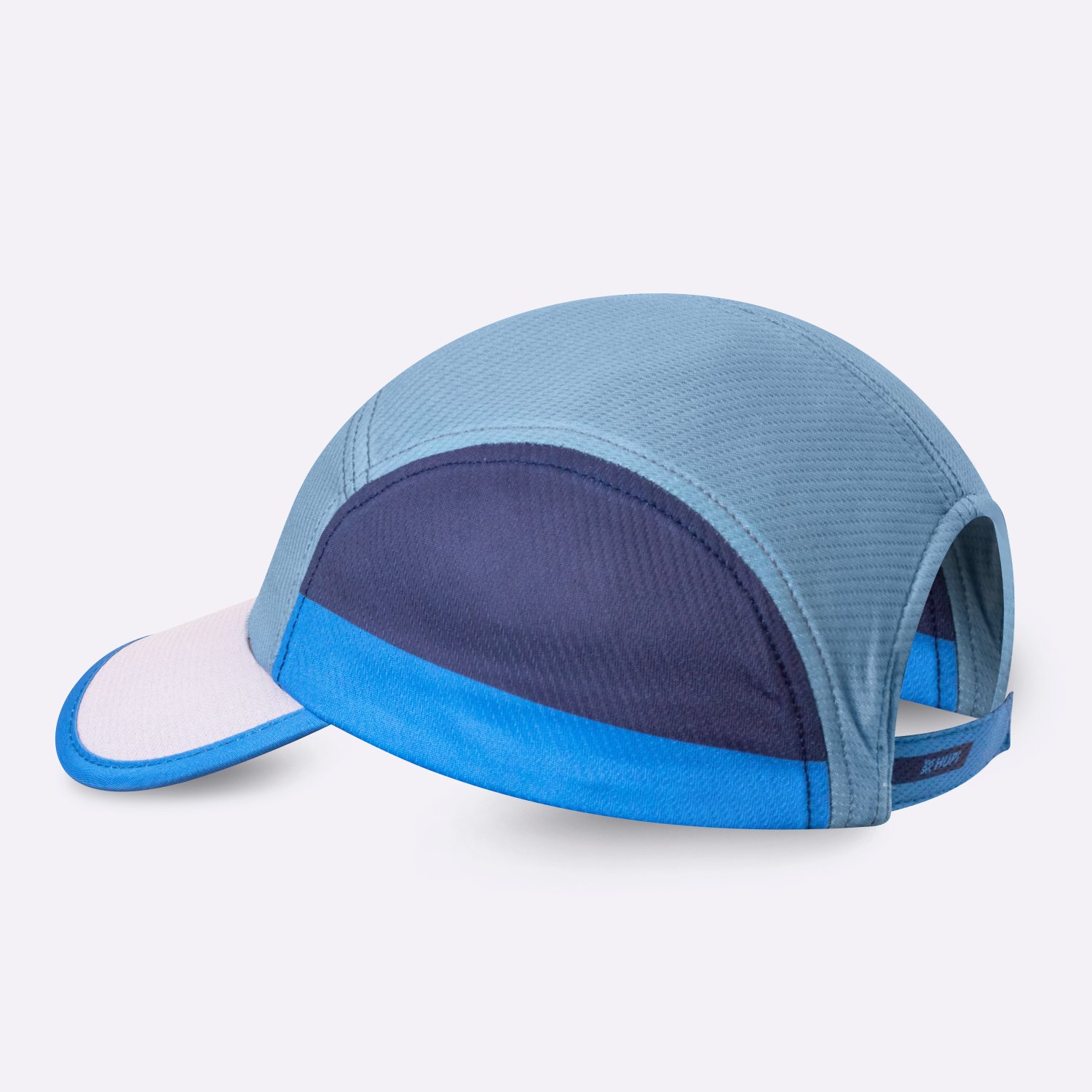 Boné para Corrida HUPI Run Cinza/Azul Boné para Corrida HUPI Run Cinza/Azul