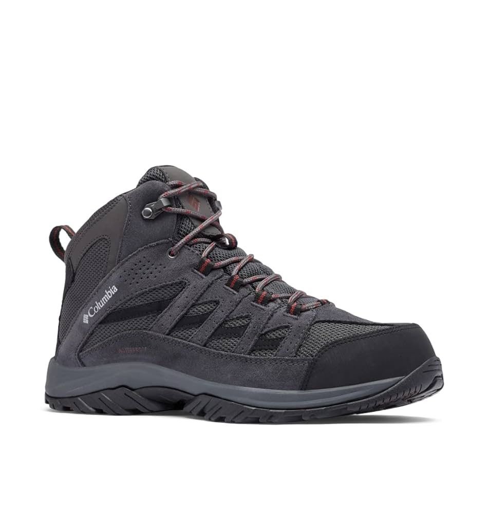 Bota Columbia Masculina Crestwood Mid Waterproof Cinza Escuro Bota Columbia Masculina Crestwood Mid Waterproof Cinza Escuro