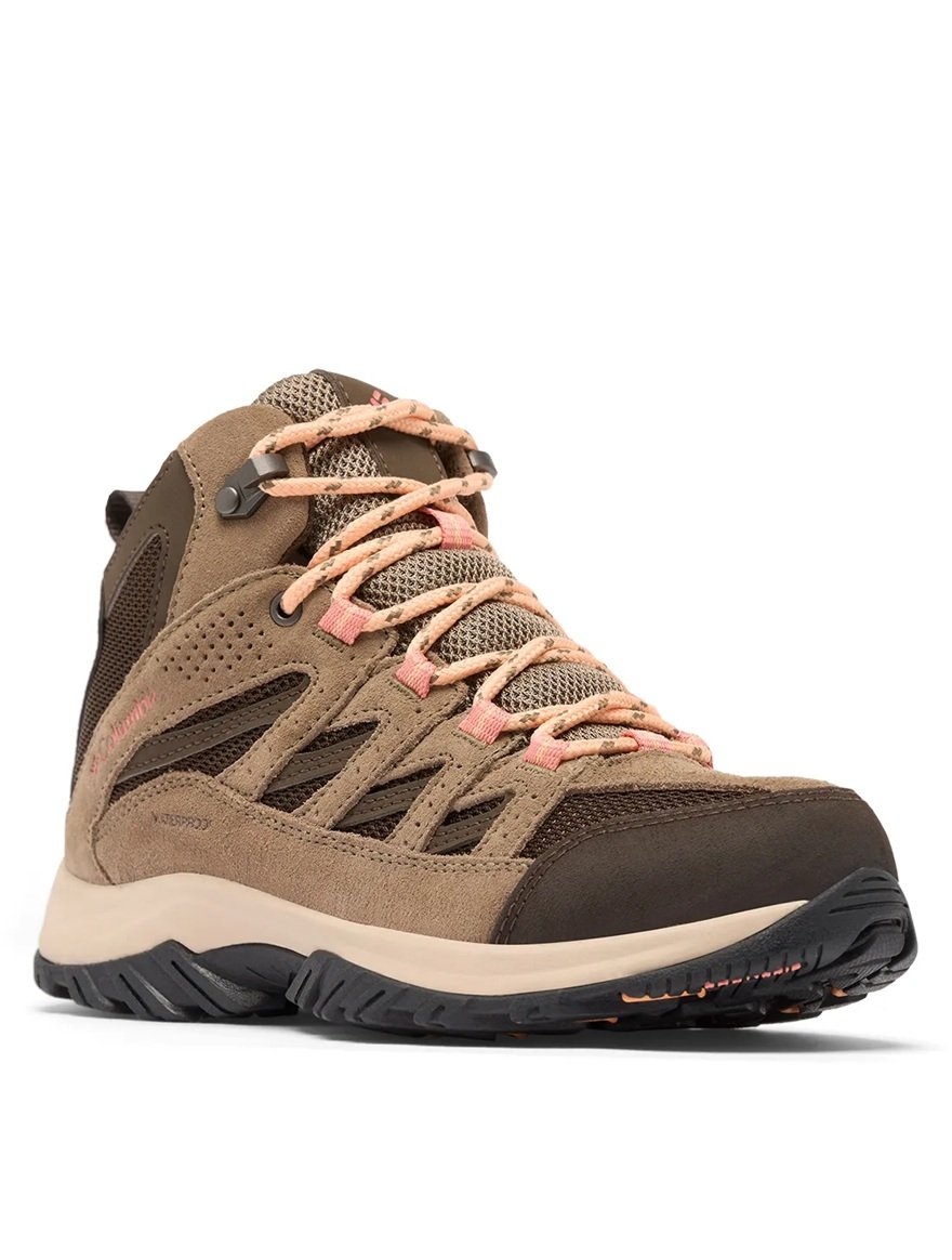Bota Columbia Feminina Crestwood Mid Waterproof Marrom Claro Bota Columbia Feminina Crestwood Mid Waterproof Marrom Claro