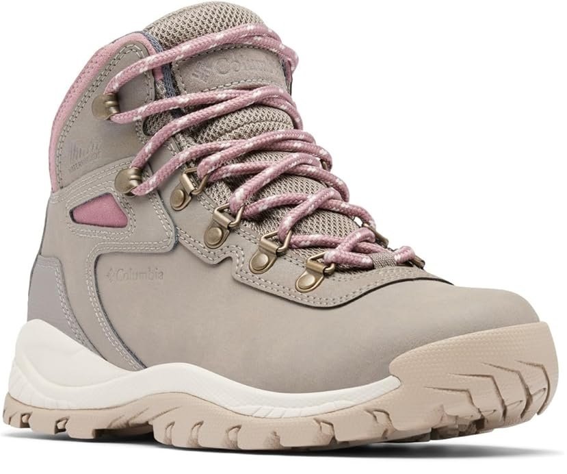 Bota Columbia Newton Ridge Plus Kettle Bege/Rosa Feminino Bota Columbia Newton Ridge Plus Kettle Bege/Rosa Feminino