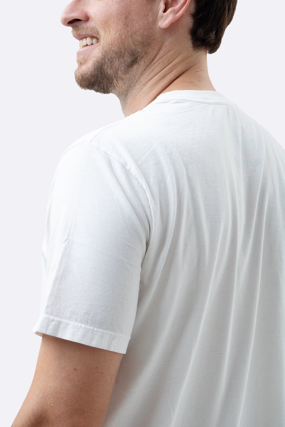 Camiseta HUPI Casual Off White Running Camiseta HUPI Casual Off White Running