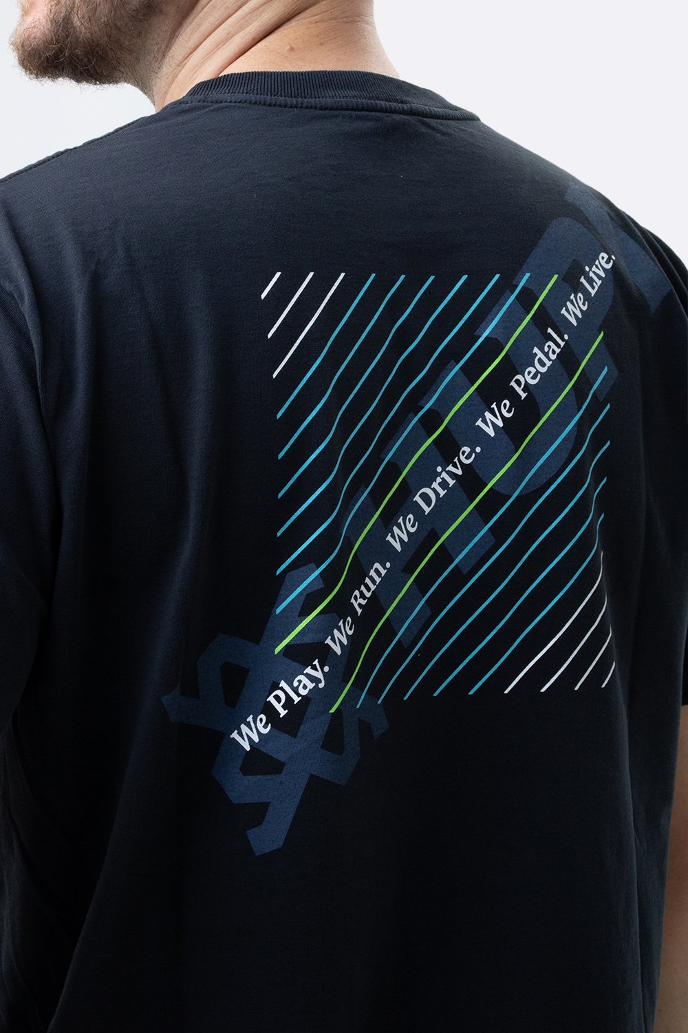Camiseta HUPI Casual Preto Fosco We Are Hupi Camiseta HUPI Casual Preto Fosco We Are Hupi