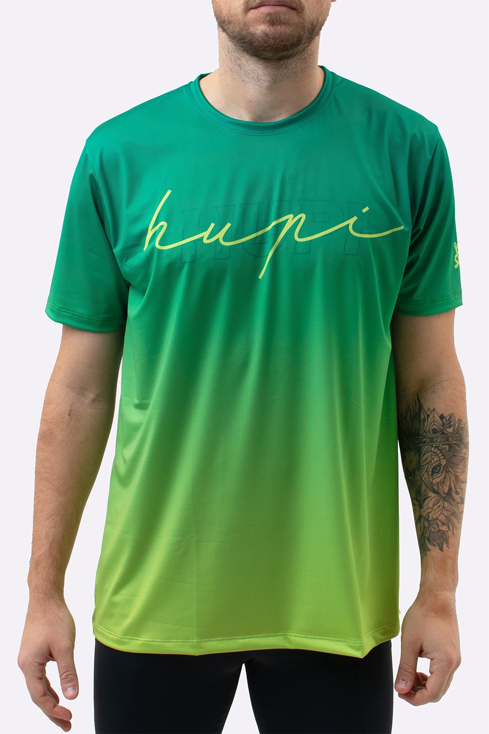 Camiseta HUPI Dry Colors Verde
