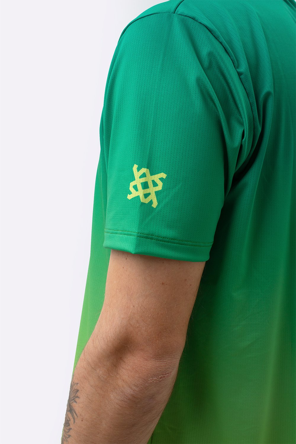 Camiseta HUPI Dry Colors Verde
