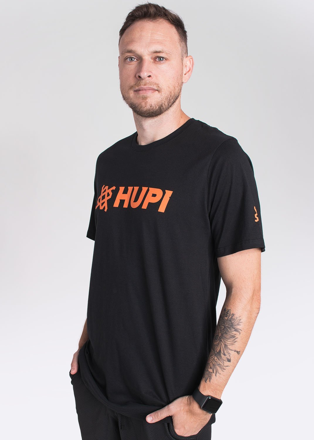 Camiseta HUPI Racing Neo Laranja Camiseta HUPI Racing Neo Laranja