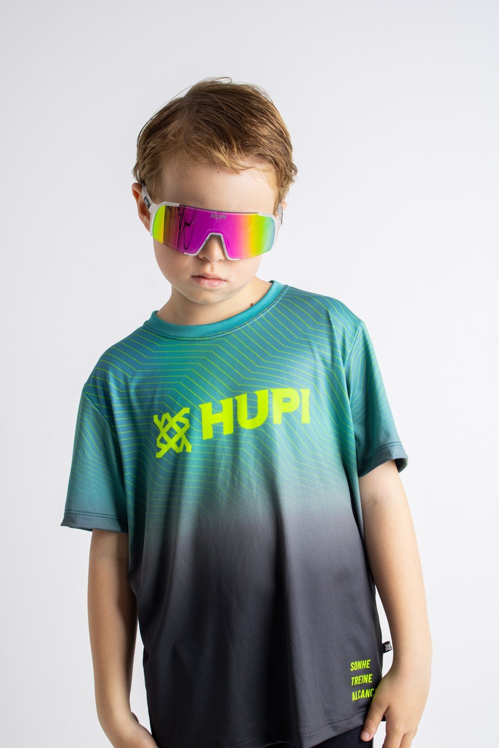 Camiseta Infantil HUPI Colors Team Unissex