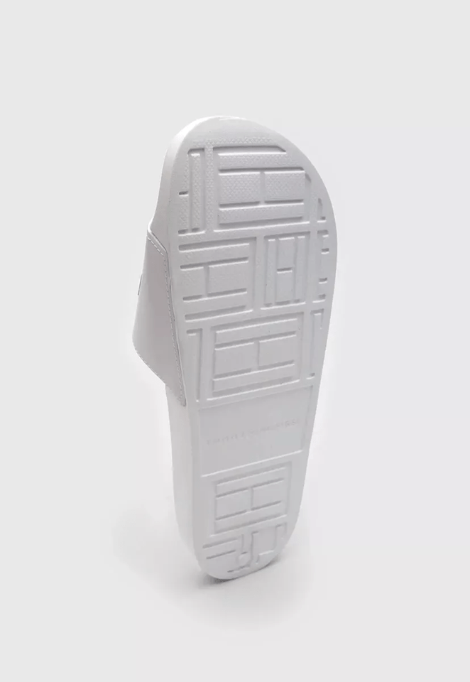 Chinelo Slide Tommy Hilfiger Marco 19D Masculino Branco Chinelo Slide Tommy Hilfiger Marco 19D Masculino Branco
