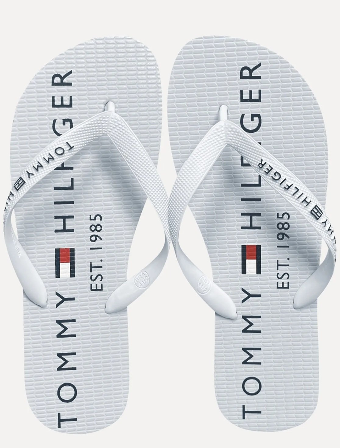 Chinelo Tommy Hilfiger Rubber Masculino Azul/Branco Chinelo Tommy Hilfiger Rubber Masculino Azul/Branco