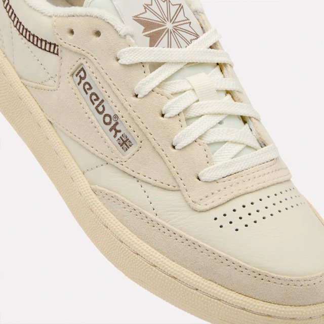 Tênis Reebok Club C 85 Vintage Feminino Off White
