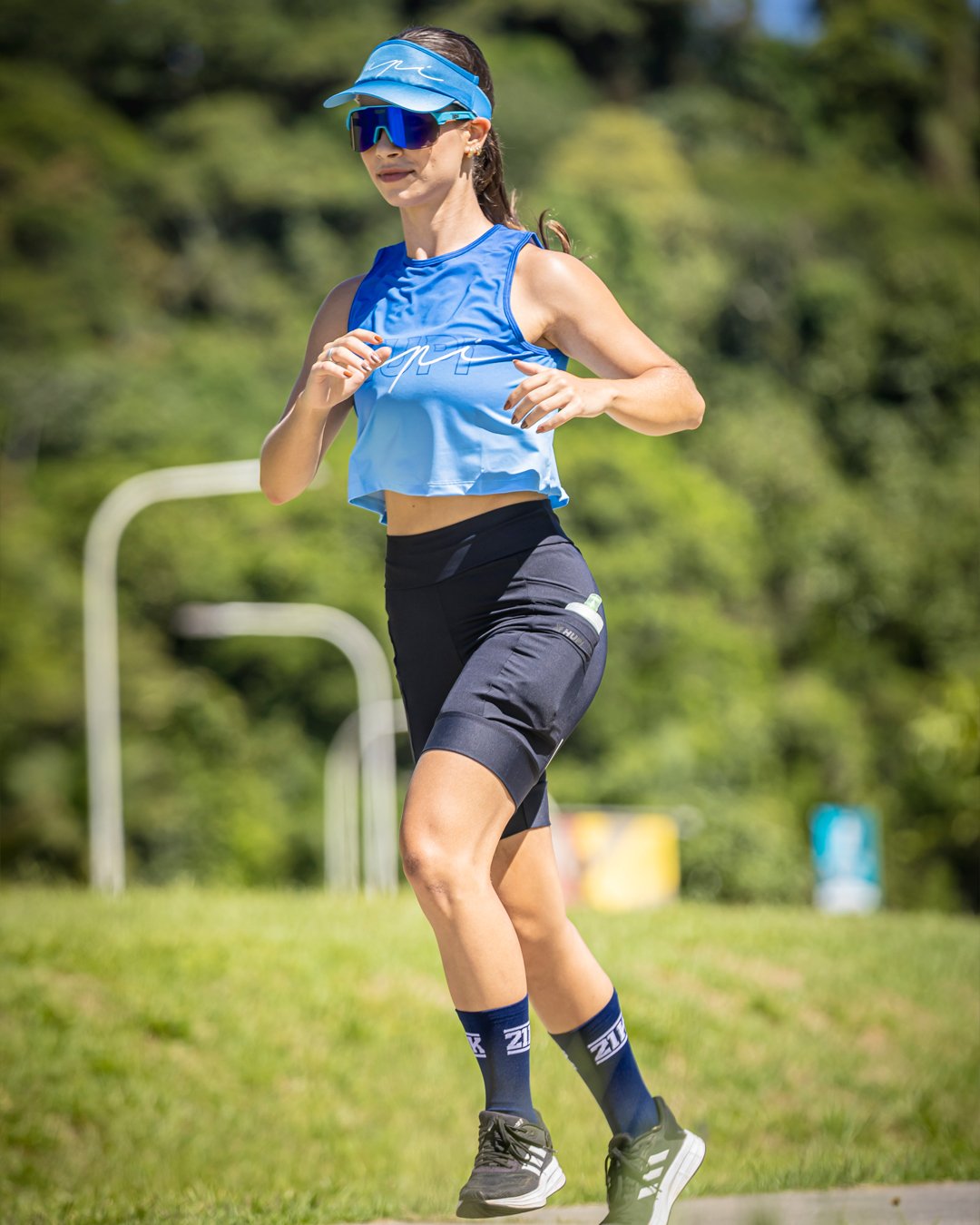 Cropped HUPI Colors Azul