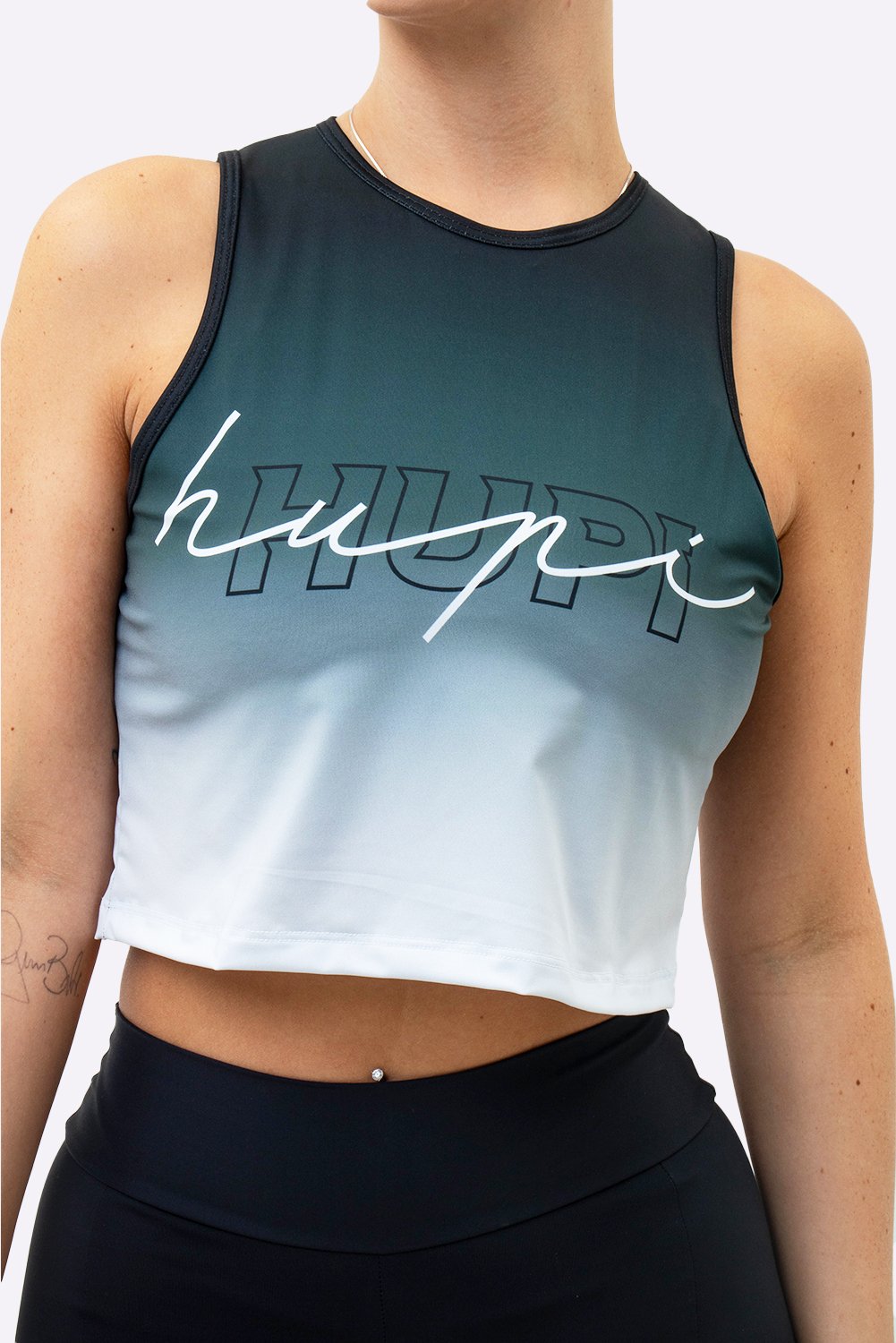 Cropped HUPI Colors Cinza Cropped HUPI Colors Cinza