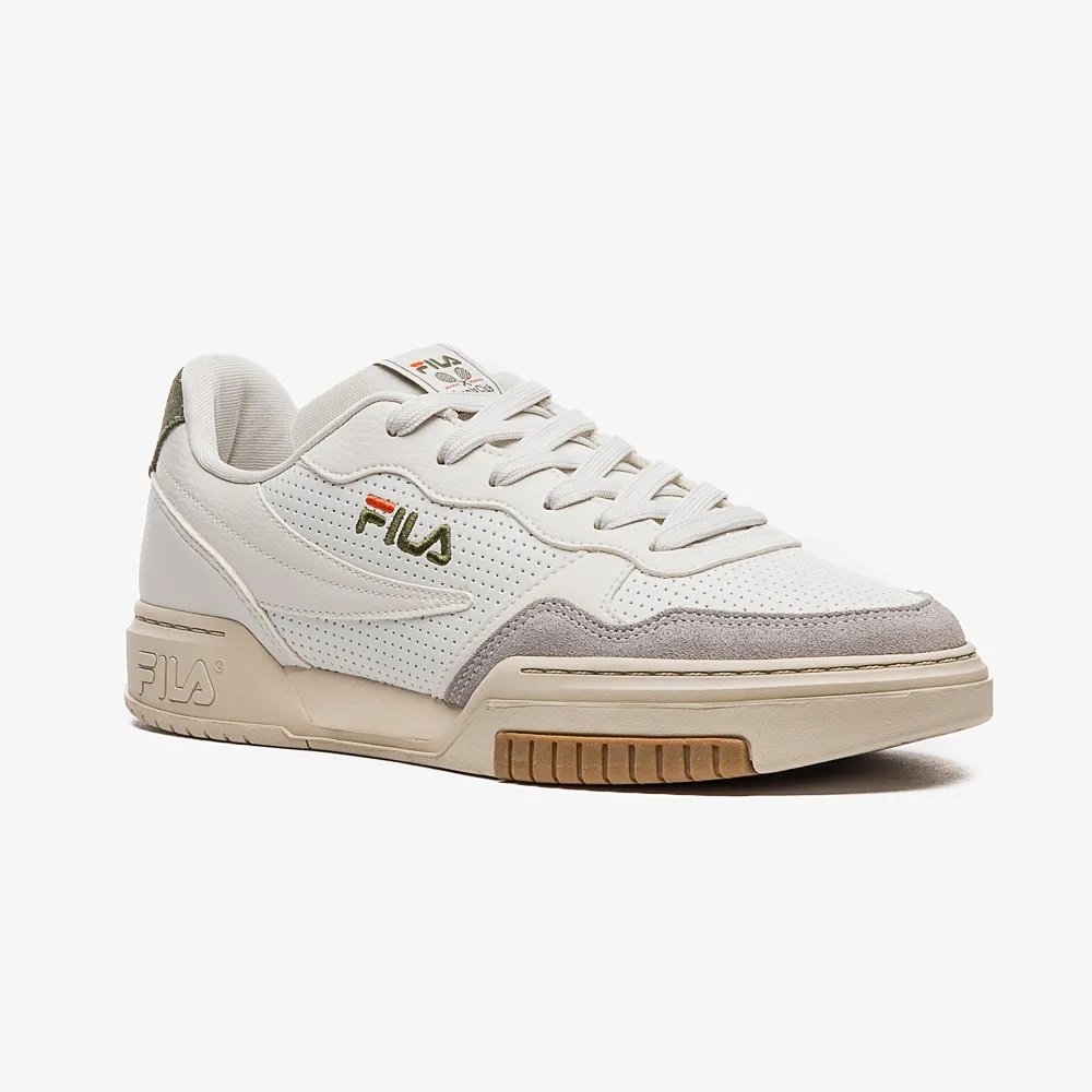 Tênis Fila Club II branco/Verde/Alaranjado Feminino Tênis Fila Club II branco/Verde/Alaranjado Feminino