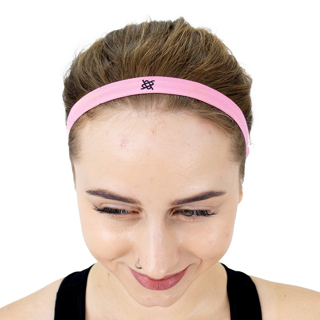 Faixa de Cabelo HUPI KIT 03 Pink/Preto/Branco Faixa de Cabelo HUPI KIT 03 Pink/Preto/Branco