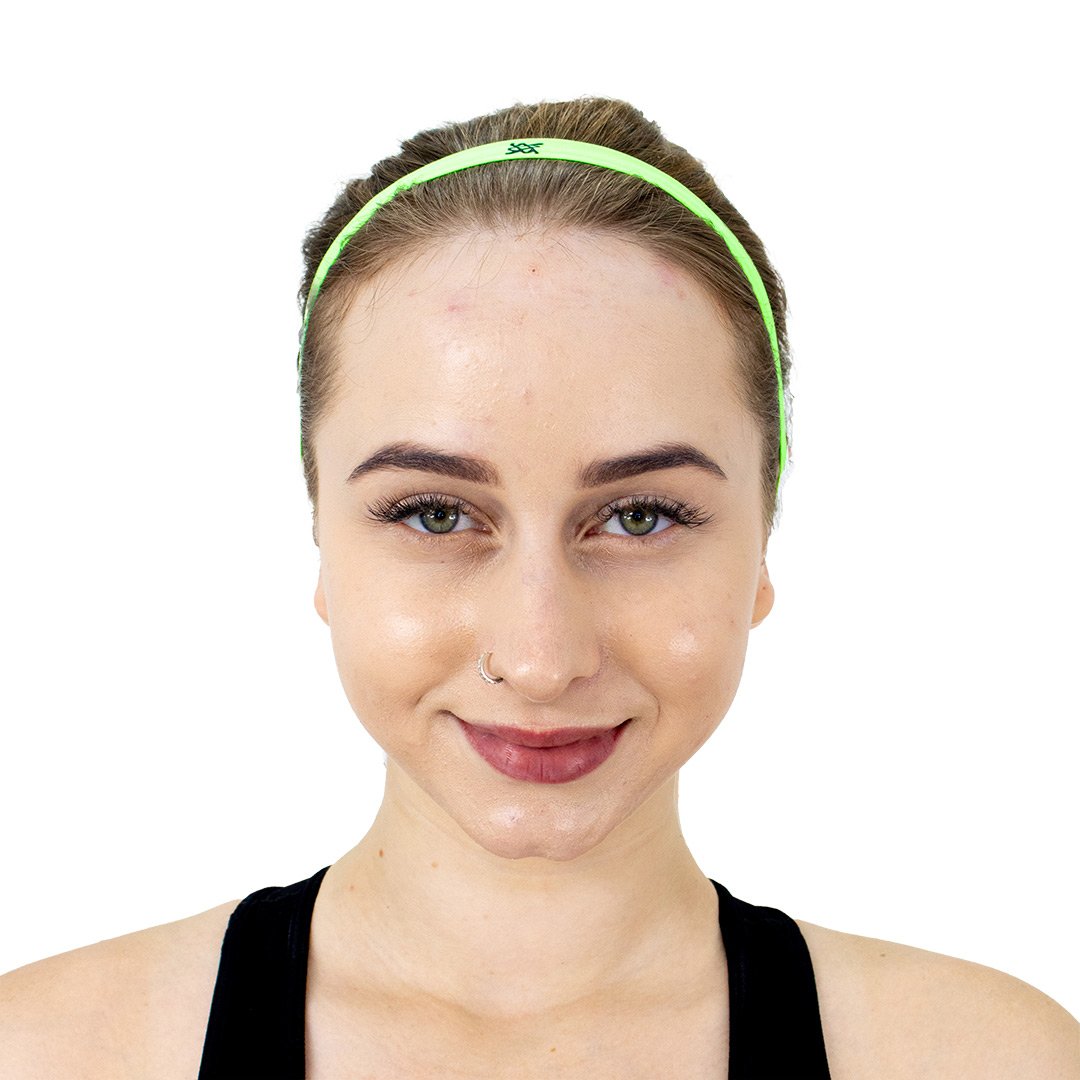Faixa de Cabelo HUPI KIT 03 Preto/Preto/Verde Faixa de Cabelo HUPI KIT 03 Preto/Preto/Verde