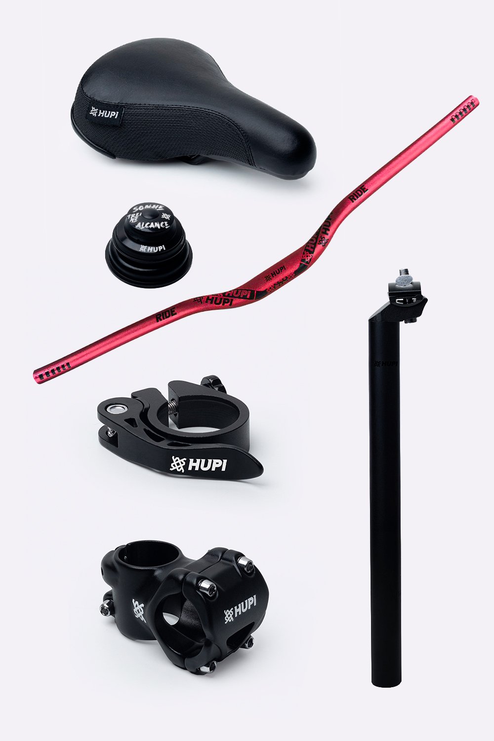 Kit HUPI Bikes Montagem BOX 100mm