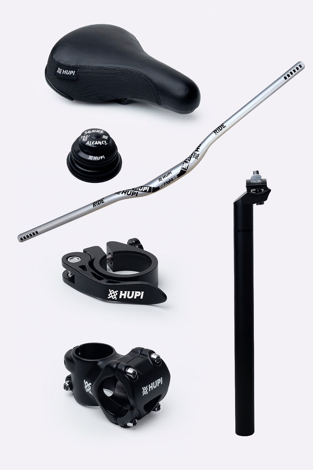 Kit HUPI Bikes Montagem BOX 100mm
