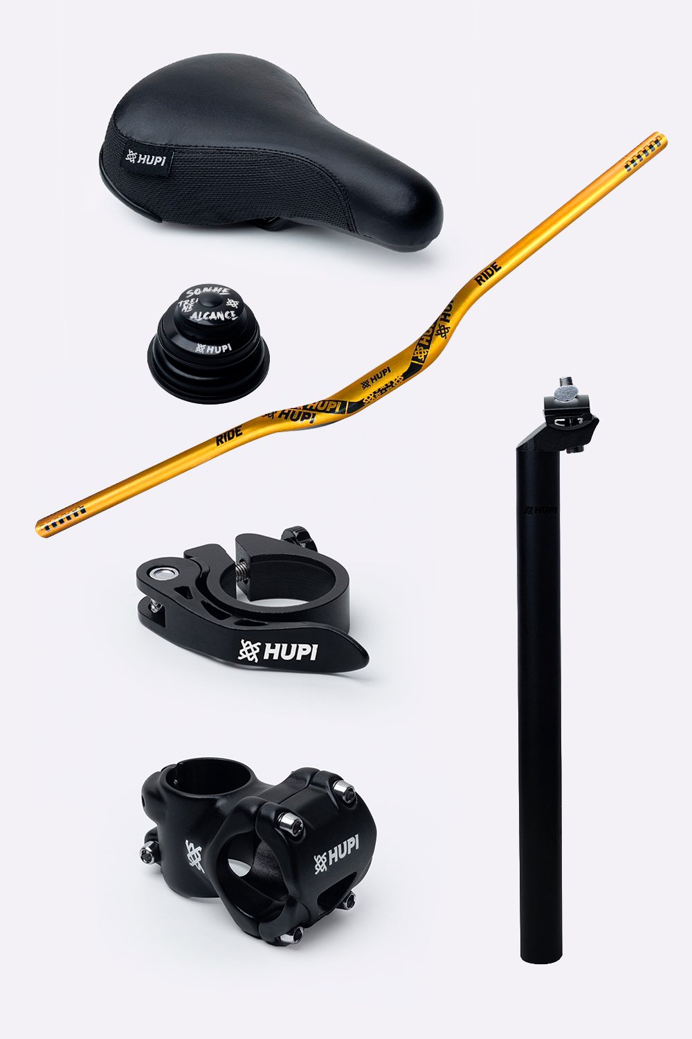 Kit HUPI Bikes Montagem BOX 100mm