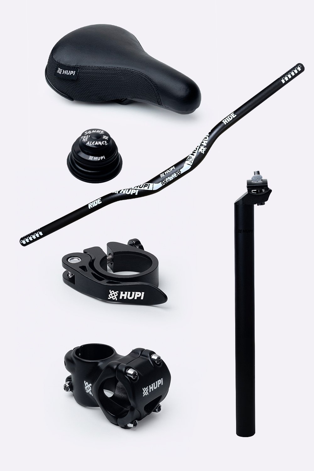 Kit HUPI Bikes Montagem BOX 100mm