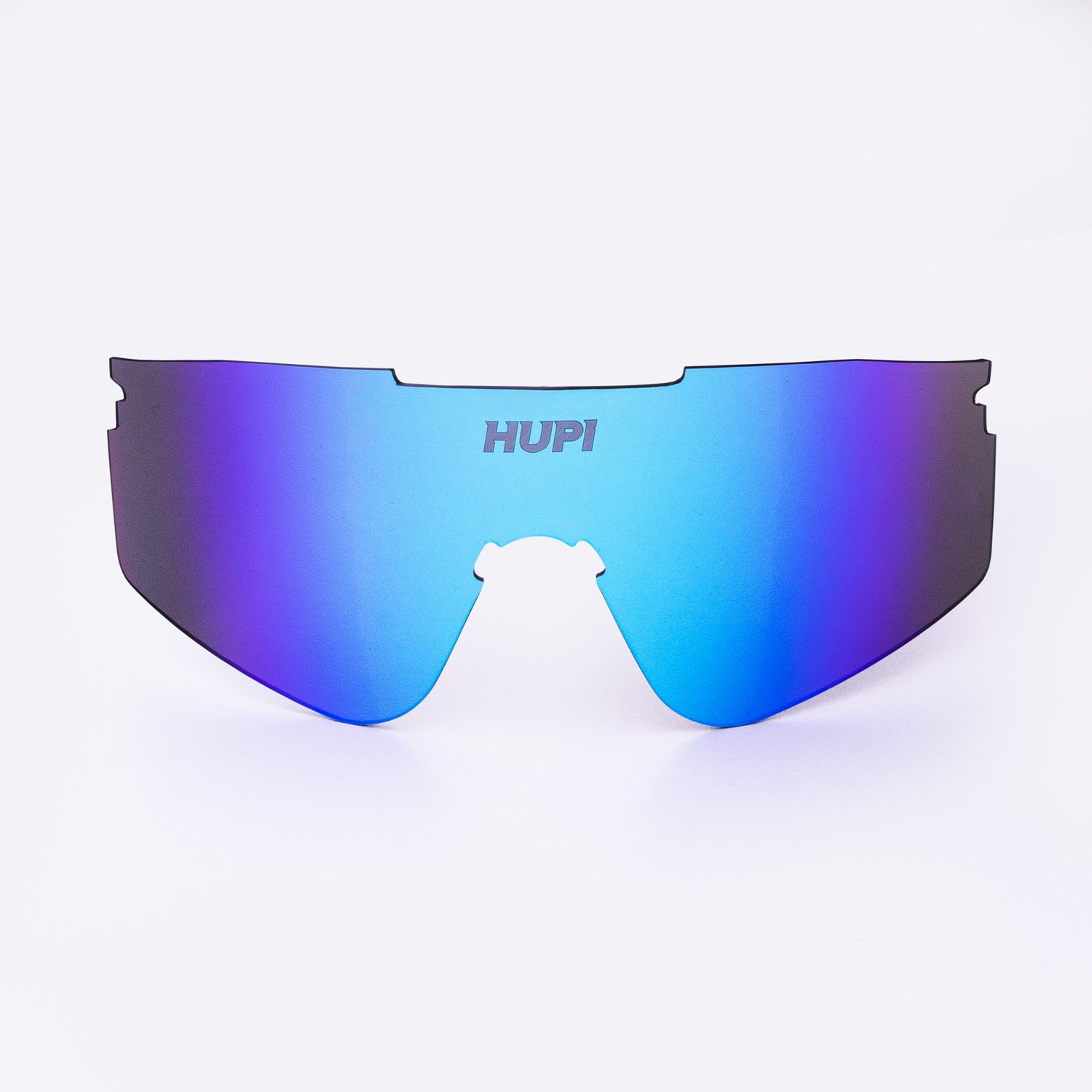 Lente Extra - Óculos de Sol HUPI Maverick Azul Espelhado Lente Extra - Óculos de Sol HUPI Maverick Azul Espelhado
