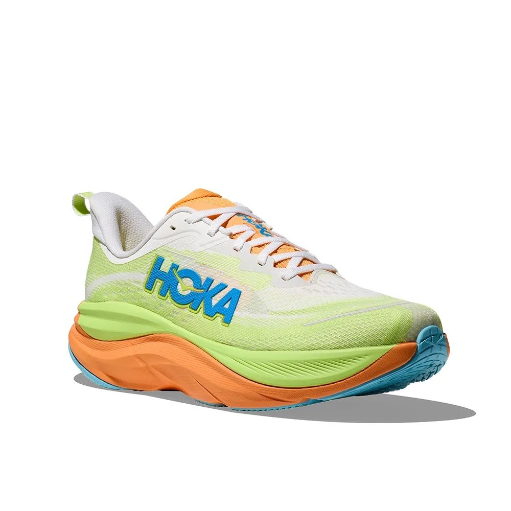 Tênis Hoka Skyflow Verde/Laranja Masculino Tênis Hoka Skyflow Verde/Laranja Masculino