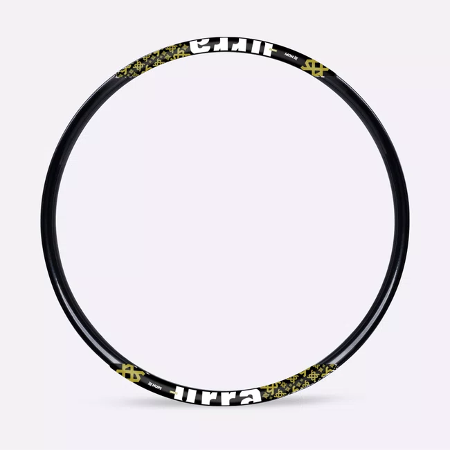 Adesivos HUPI Urra Aro 26 Preto e Dourado