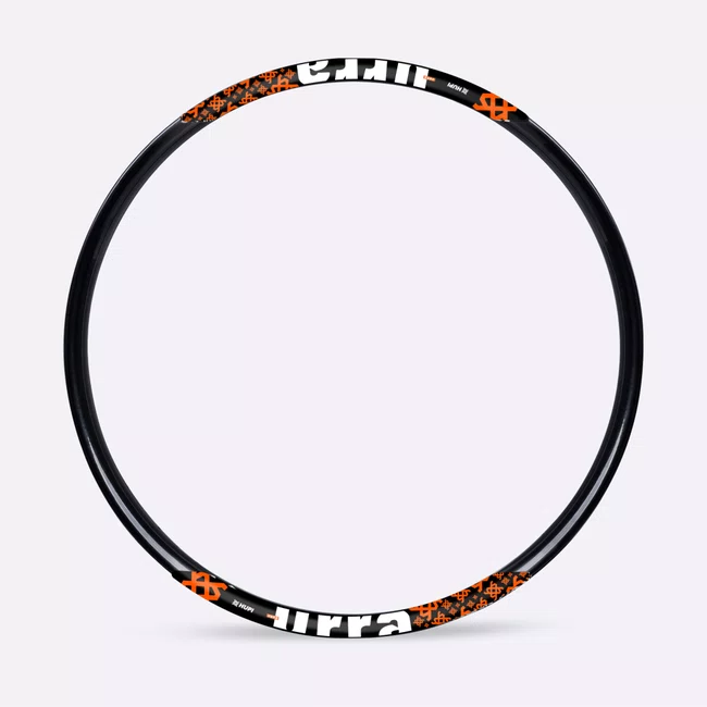 Adesivos HUPI Urra Aro 26 Preto e Laranja