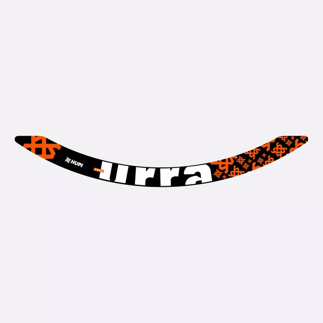 Adesivos HUPI Urra Aro 26 Preto e Laranja