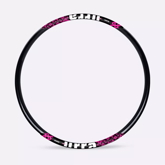 Adesivos HUPI Urra Aro 26 Preto e Rosa