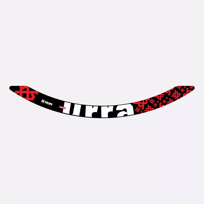 Adesivos HUPI Urra Aro 26 Preto e Vermelho