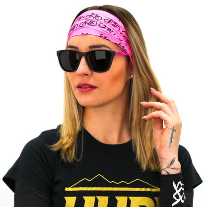Bandana HUPI - Love Bikes Rosa