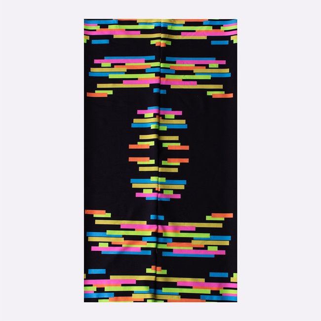 Bandana HUPI Run Colors Preto