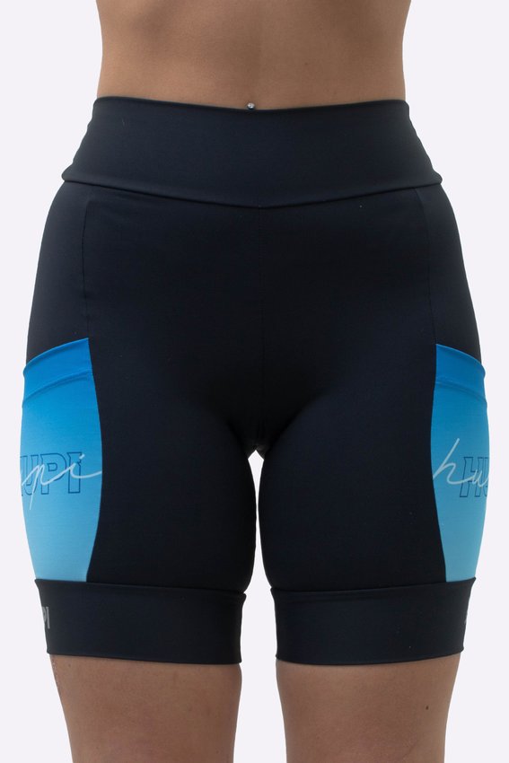 Bermuda Compressão Feminina HUPI Longa Colors Azul