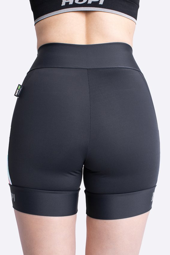 Bermuda Compressao Feminina HUPI Run Curta Boreal