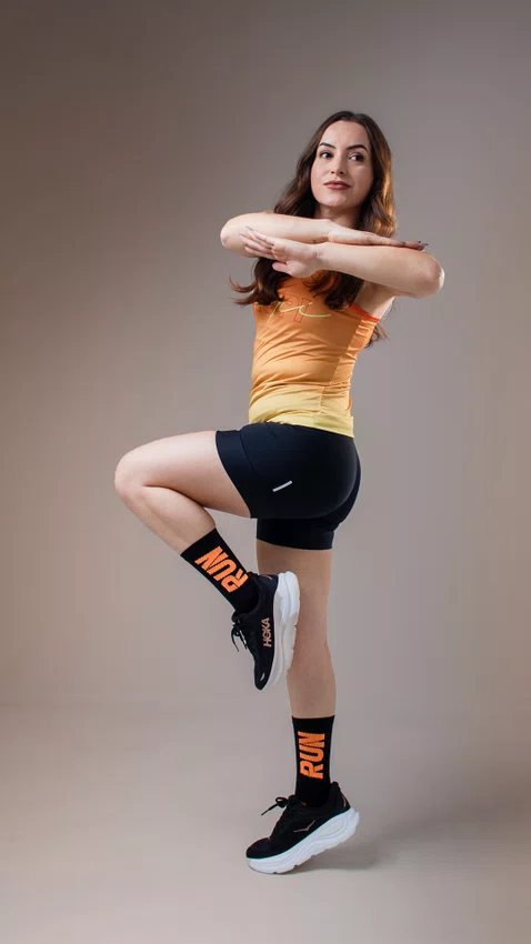 Bermuda de Compressão Feminina HUPI Curta Major Preta