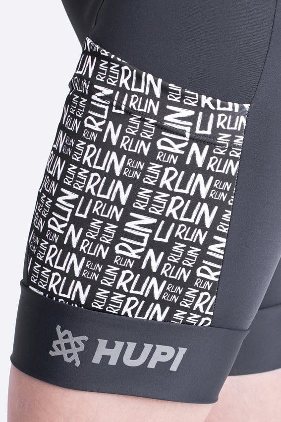 Bermuda de Compressao Feminina HUPI Run Longa Run