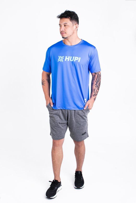 Bermuda HUPI Air Dry Masculina Cinza