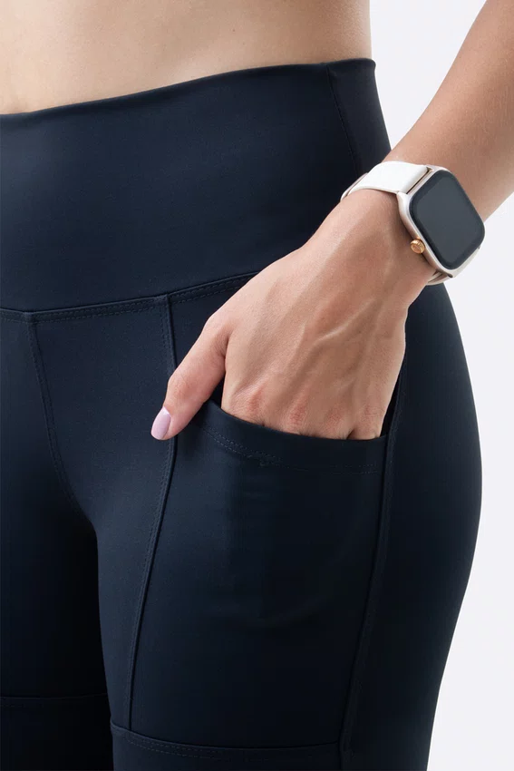 Bermuda Fitness Feminina HUPI Diversit Preto