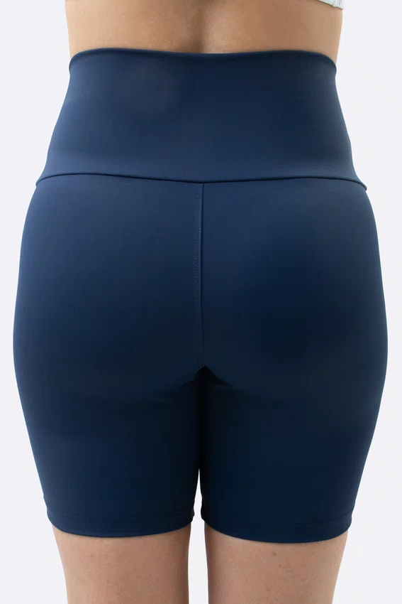 Bermuda Fitness Feminina HUPI Pulse Azul Marinho
