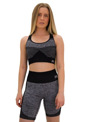 Bermuda HUPI Seamless Longa Mescla