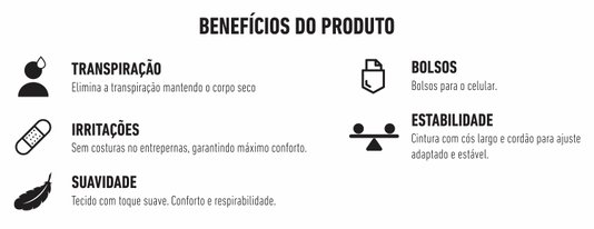 Bermuda para Corrida de Compressão HUPI Run Asas Feminina Longa