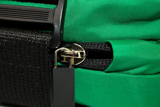 Bolsa de Selim HUPI Nano Verde Bandeira