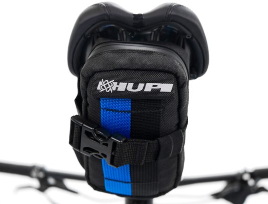 Bolsa de Selim HUPI Top Preto/Azul