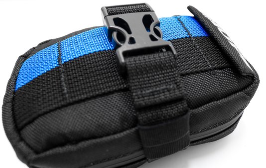 Bolsa de Selim HUPI Top Preto/Azul