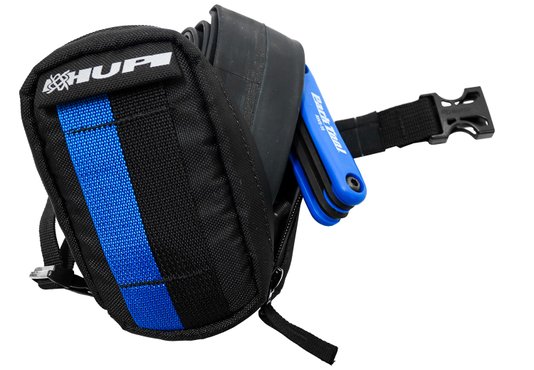Bolsa de Selim HUPI Top Preto/Azul