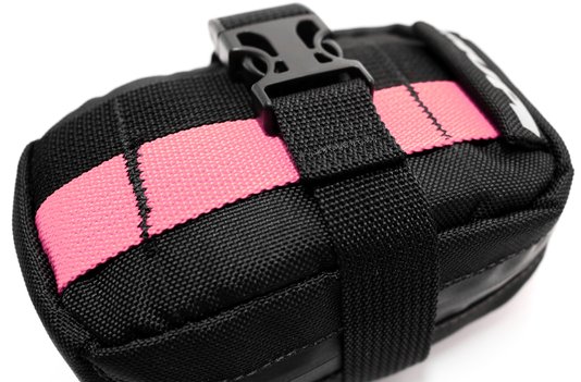 Bolsa de Selim HUPI Top Preto/rosa