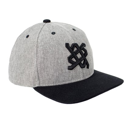 Bone HUPI Am6 Cinza e Preto