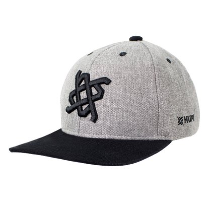 Bone HUPI Am6 Cinza e Preto